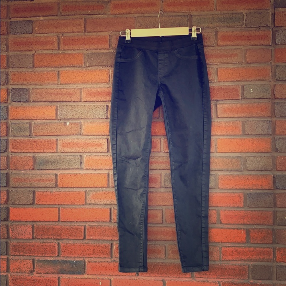 Size 4 Mango black skinny jeans
